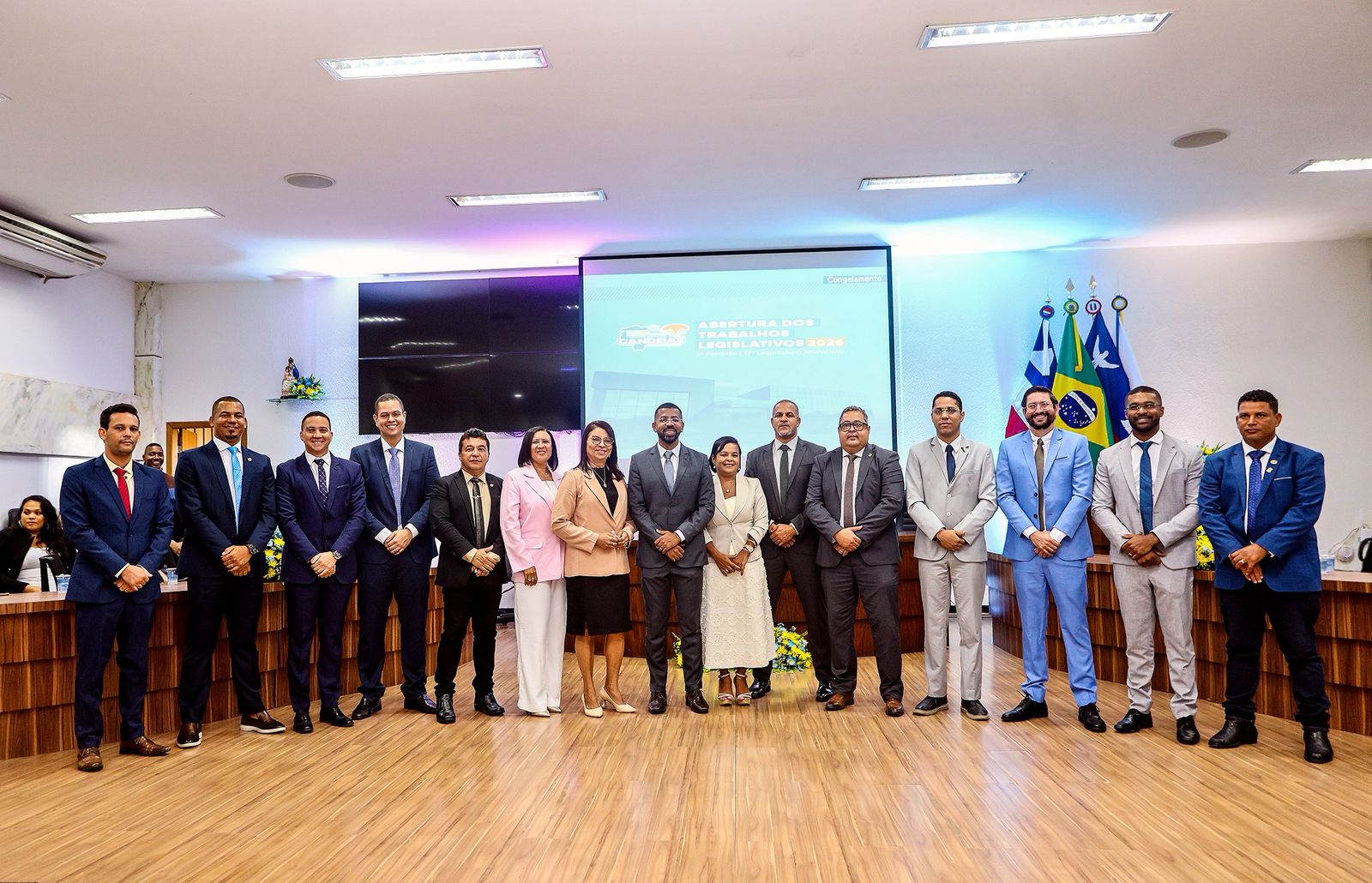 Câmara Municipal de Candeias reabre trabalhos legislativos de 2026